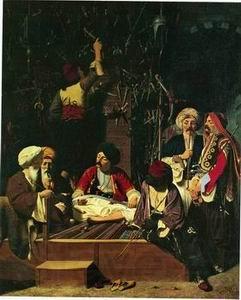 unknow artist Arab or Arabic people and life. Orientalism oil paintings 26 Germany oil painting art